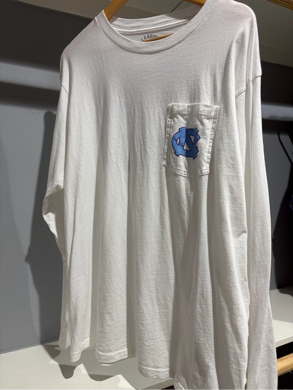 North Carolina UNC Tar Heels Long Sleeve Pocket Tee XXL